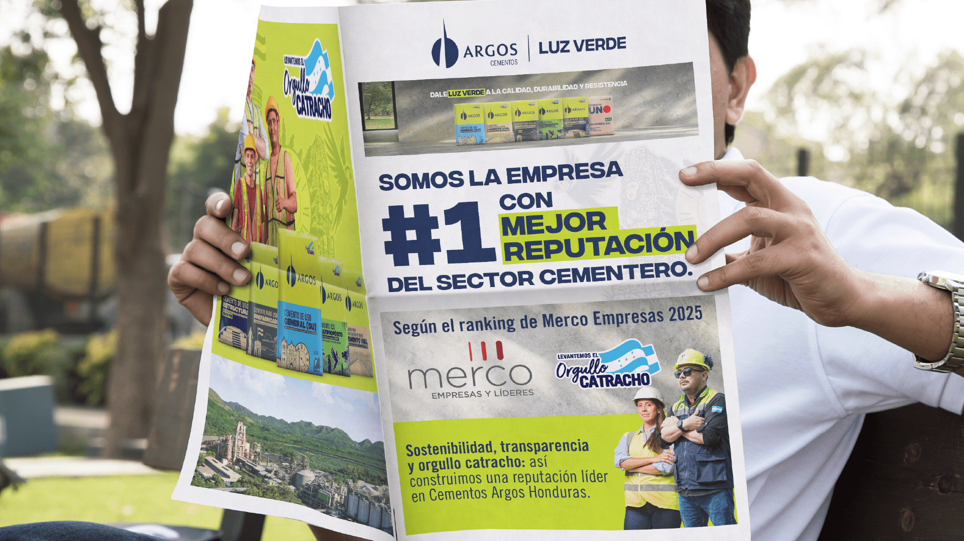 Ranking Merco Empresas 2025: Argos Honduras líderes en el sector cementero
